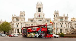 discover Madrid with the tourist bus